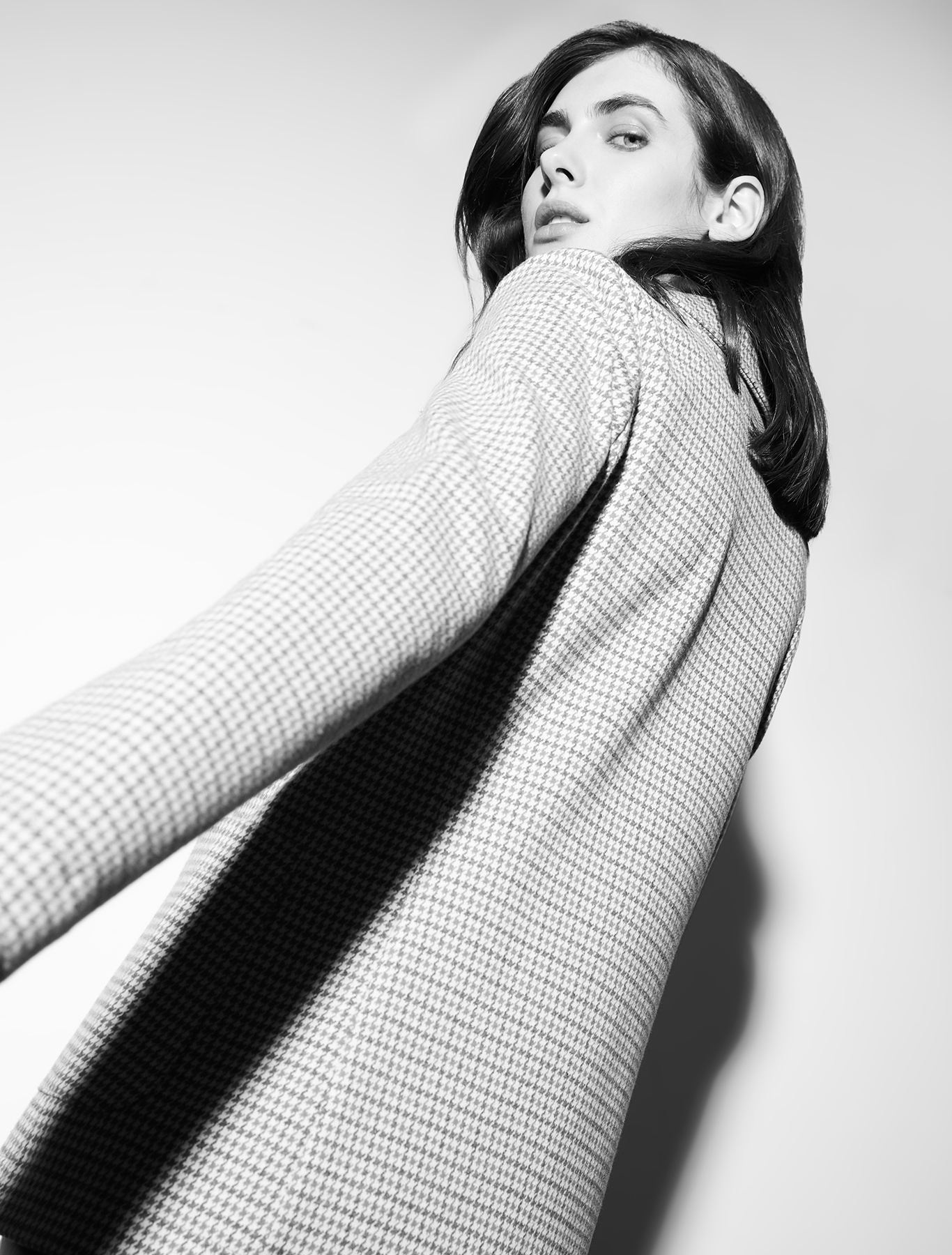Jacquard jersey blazer, medium grey pattern | Pennyblack Jacquard jersey blazer - medium grey pattern - pennyblack