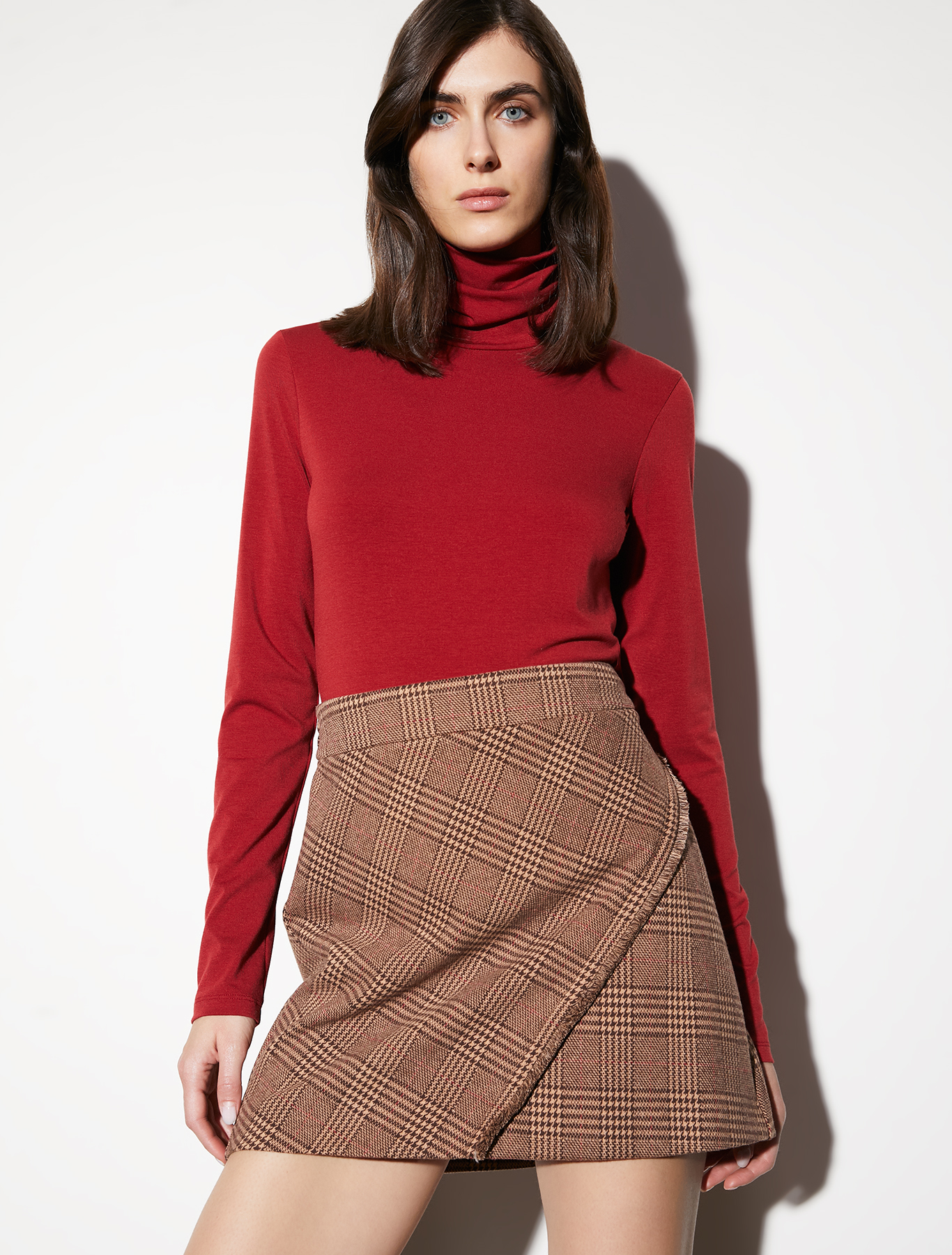 Dolcevita in jersey stretch, rosso | Pennyblack Dolcevita in jersey stretch - rosso - pennyblack