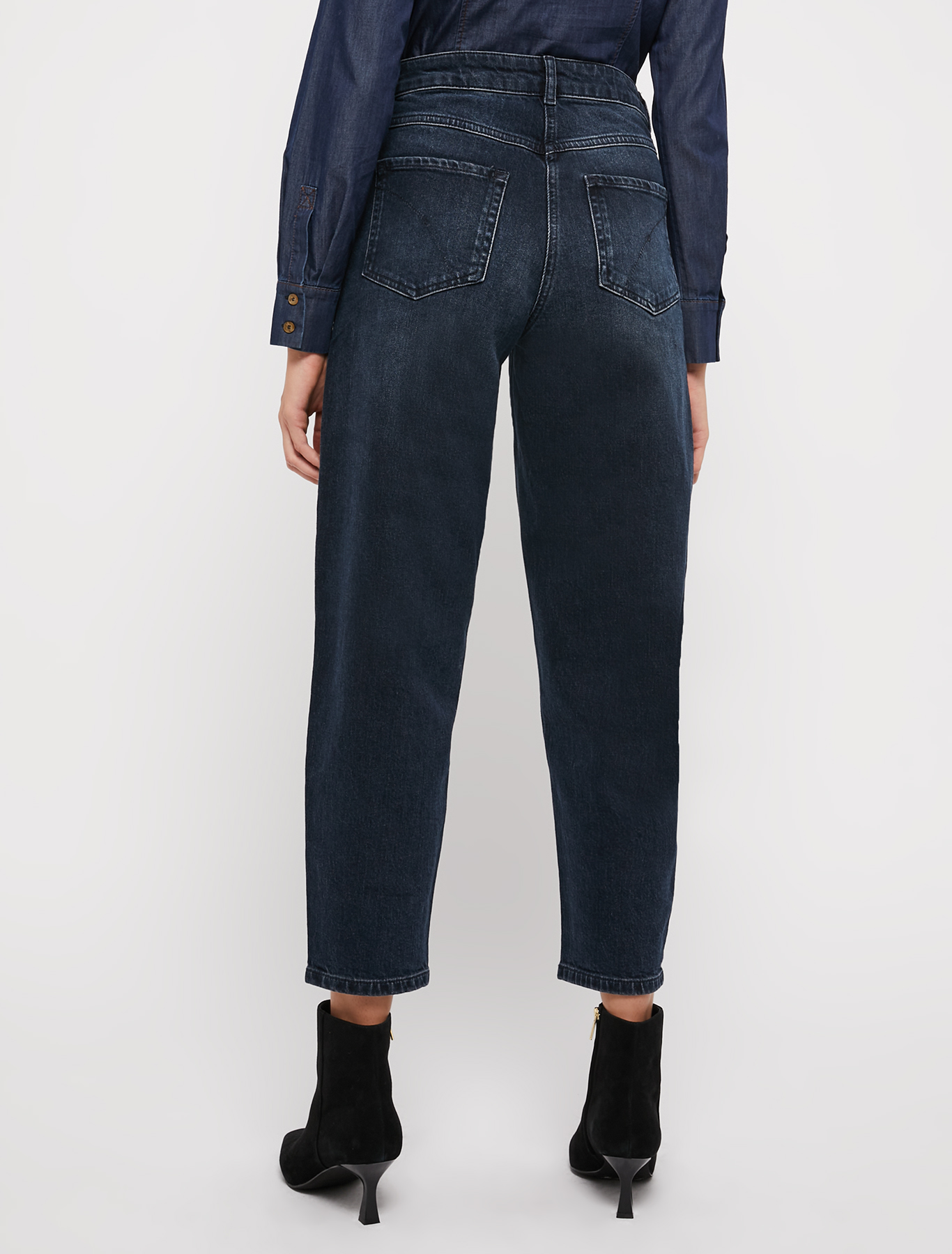 Barrel-leg jeans, midnight blue | Pennyblack Barrel-leg jeans - midnight blue - pennyblack