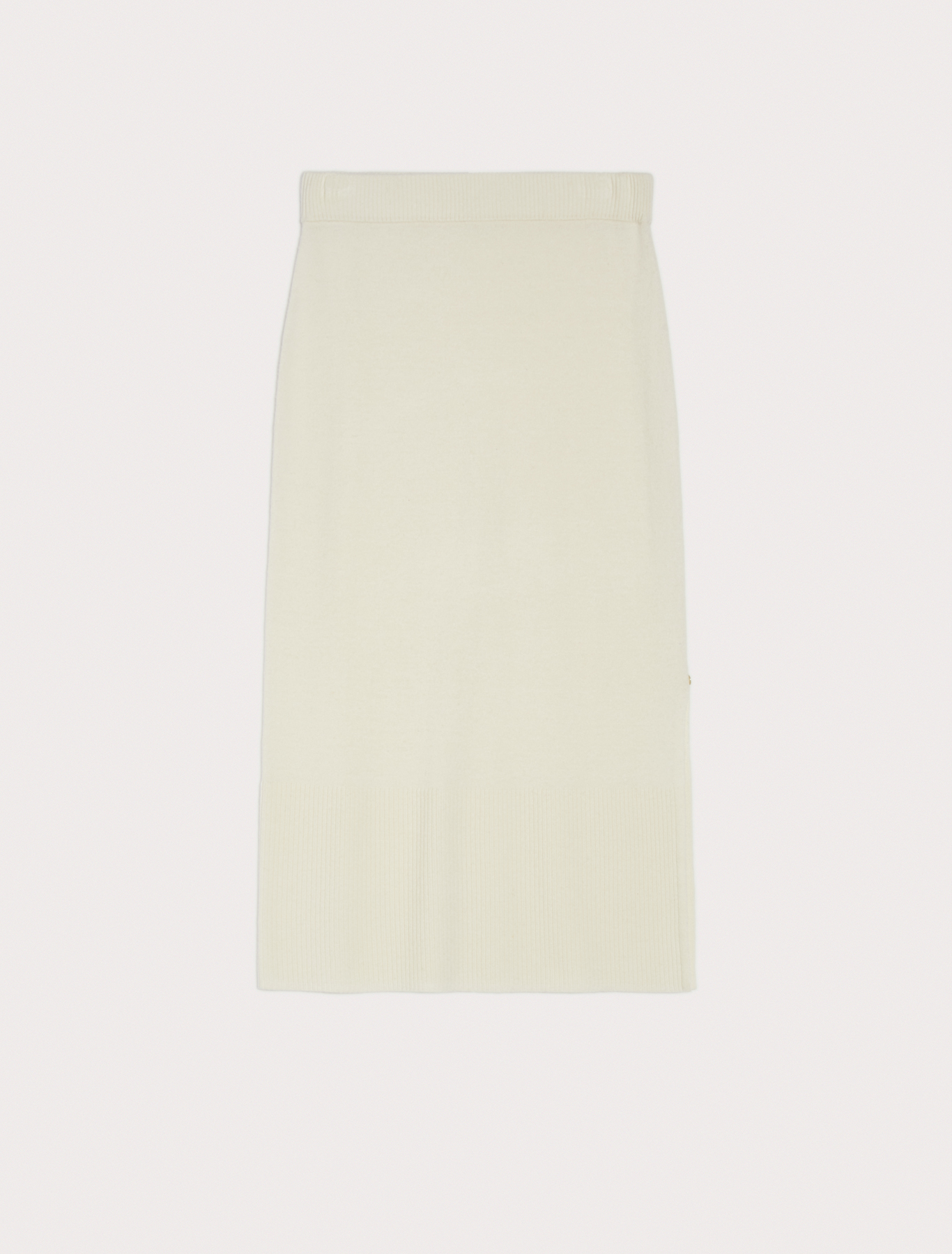 Knit midi skirt, white - Pennyblack Knit midi skirt - white - pennyblack