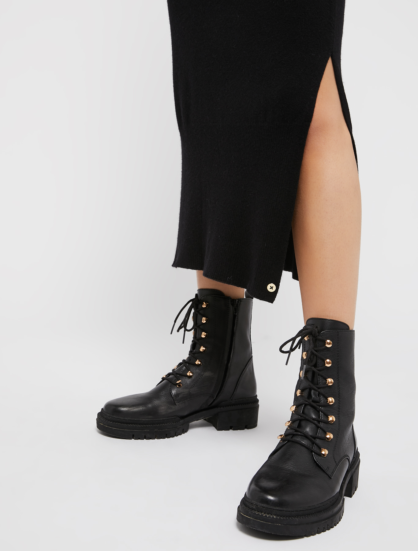 Knit midi skirt, black | Pennyblack Knit midi skirt - black - pennyblack
