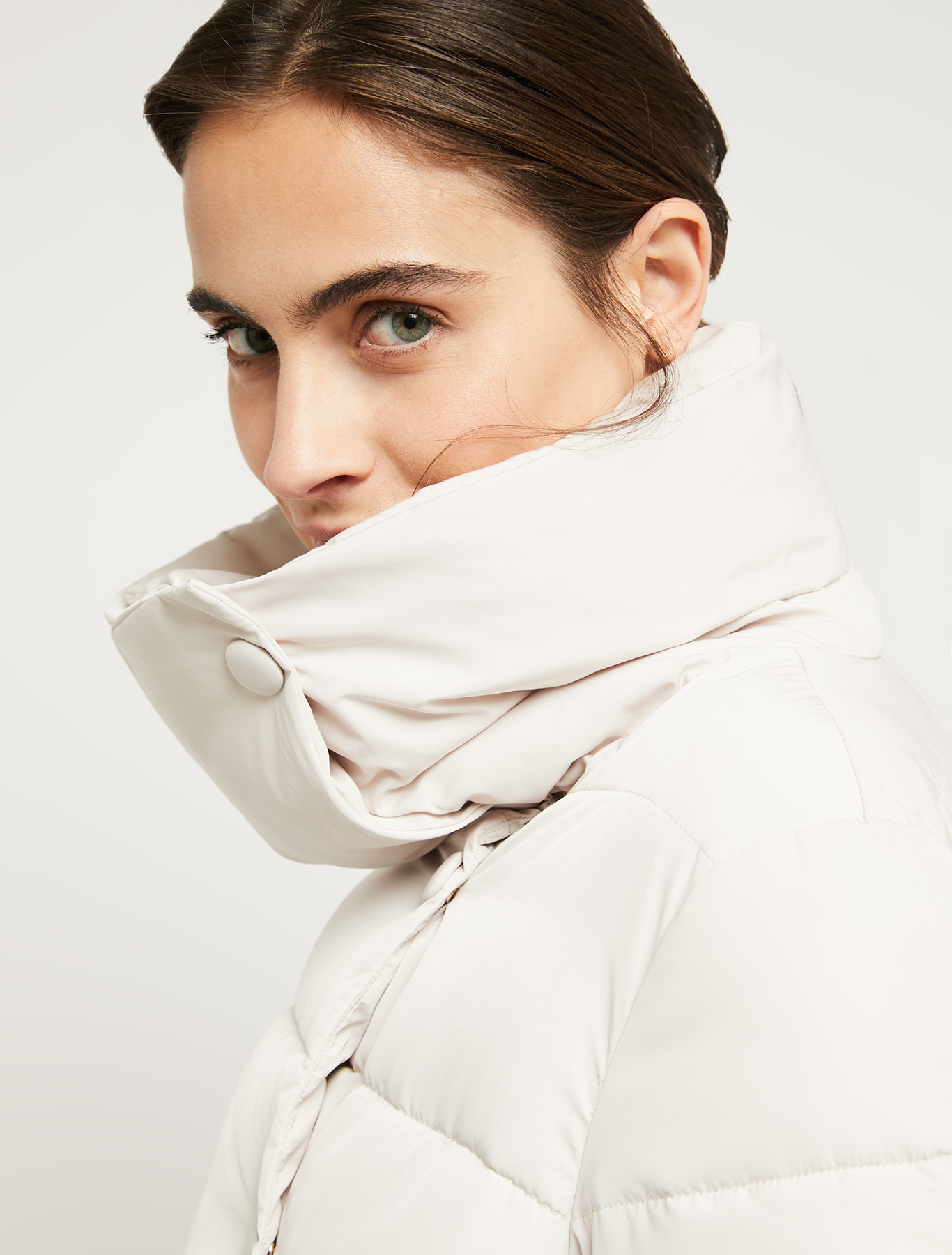 Ring collar jacket, ivory | Pennyblack Ring collar jacket - ivory - pennyblack