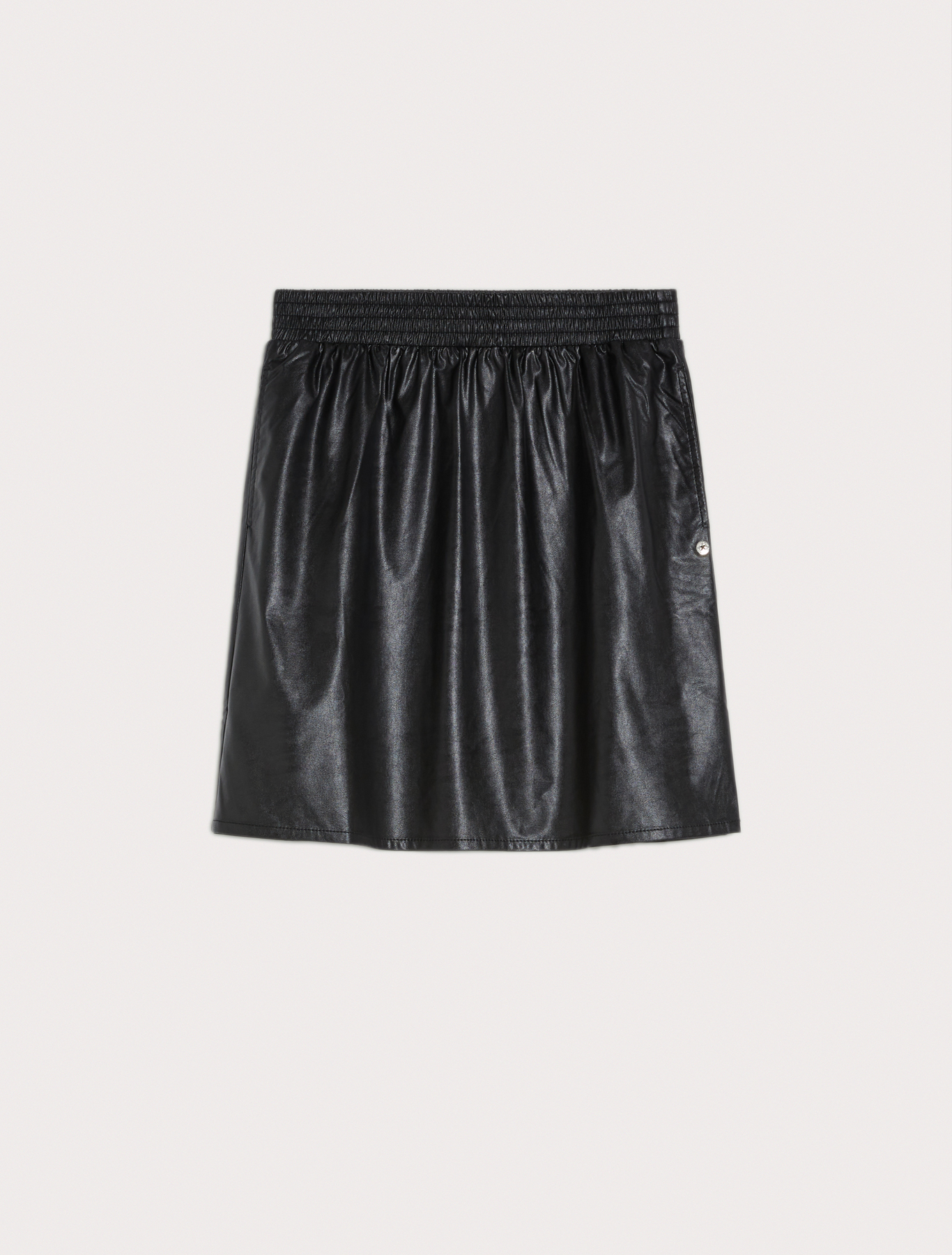 Coated jersey skirt, black | Pennyblack Coated jersey skirt - black - pennyblack