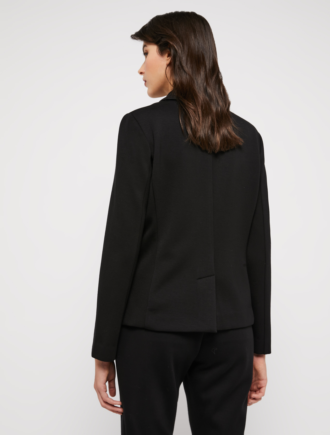 Slim double jersey blazer, black | Pennyblack Slim double jersey blazer - black - pennyblack