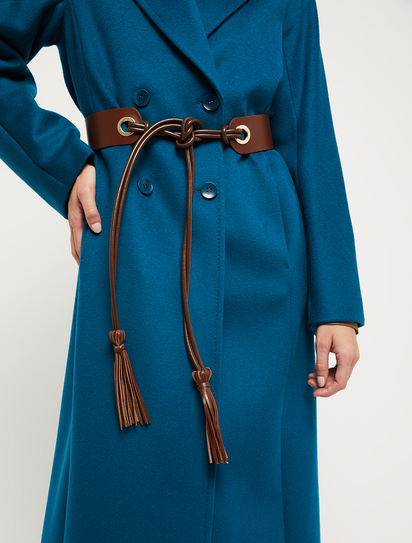 Belt with ties and tassels, tan | Pennyblack Belt with ties and tassels - tan - pennyblack