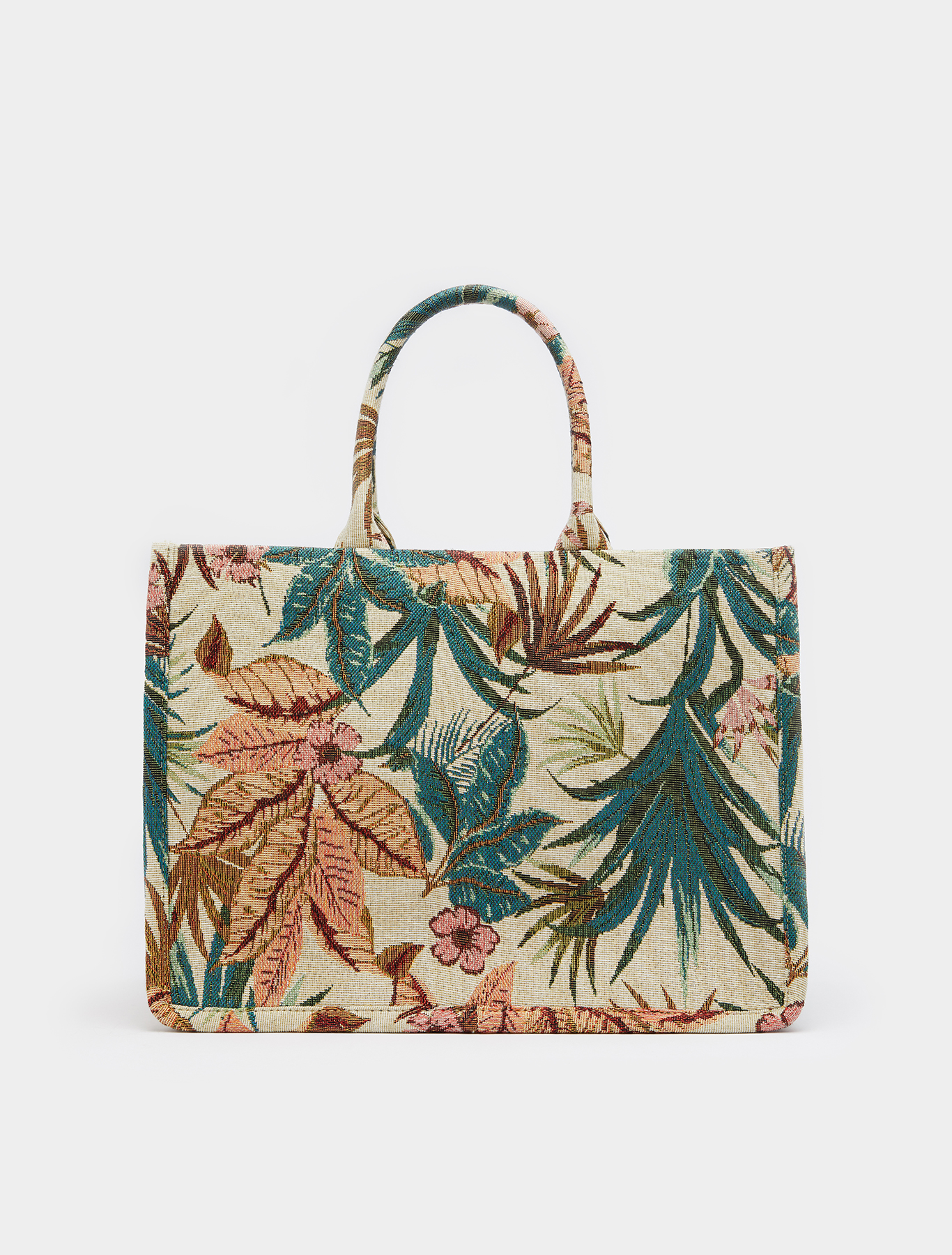 Jacquard shopper bag, sage green - Pennyblack Jacquard shopper bag - sage green - pennyblack