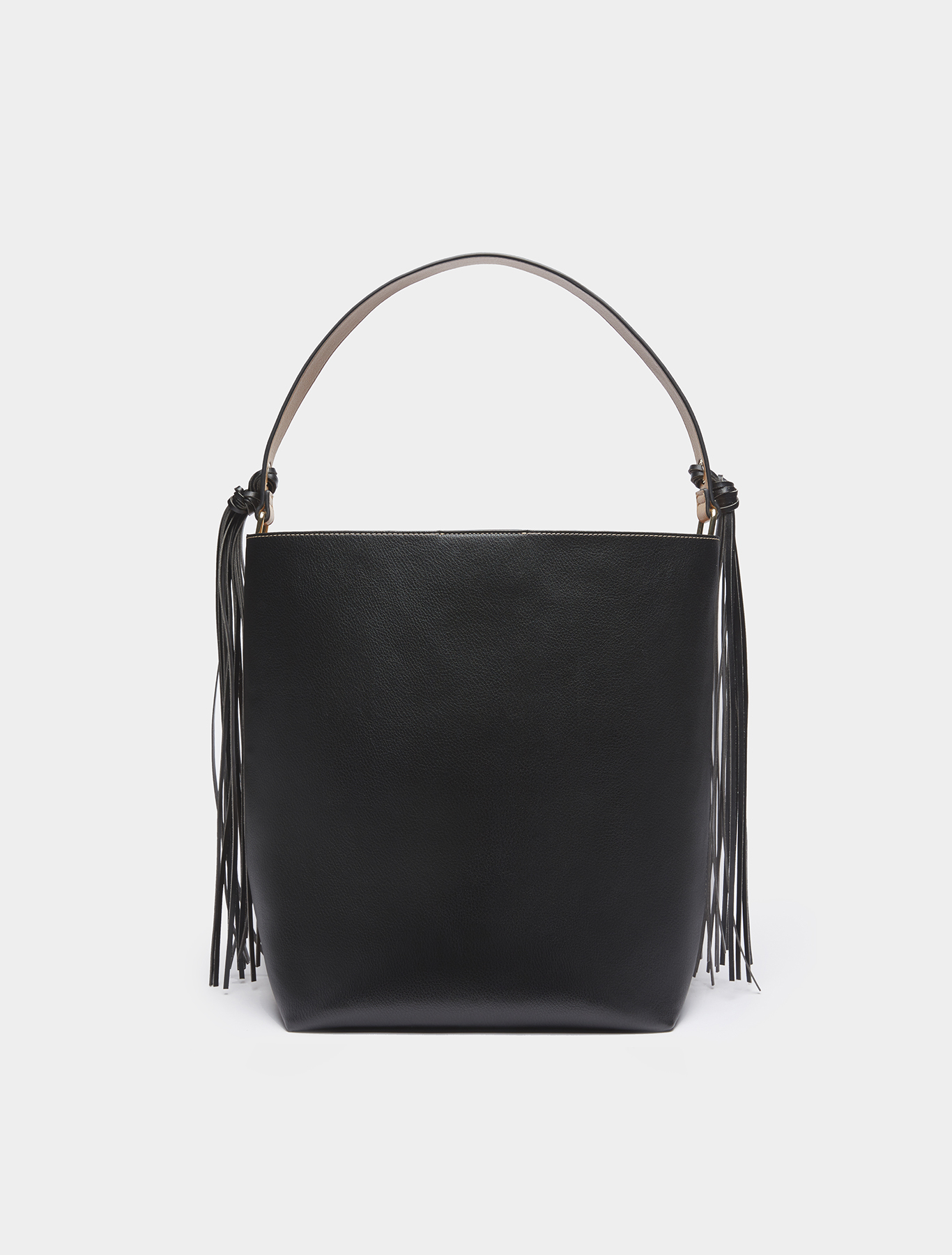 Hobo bag with fringes, black | Pennyblack Hobo bag with fringes - black - pennyblack