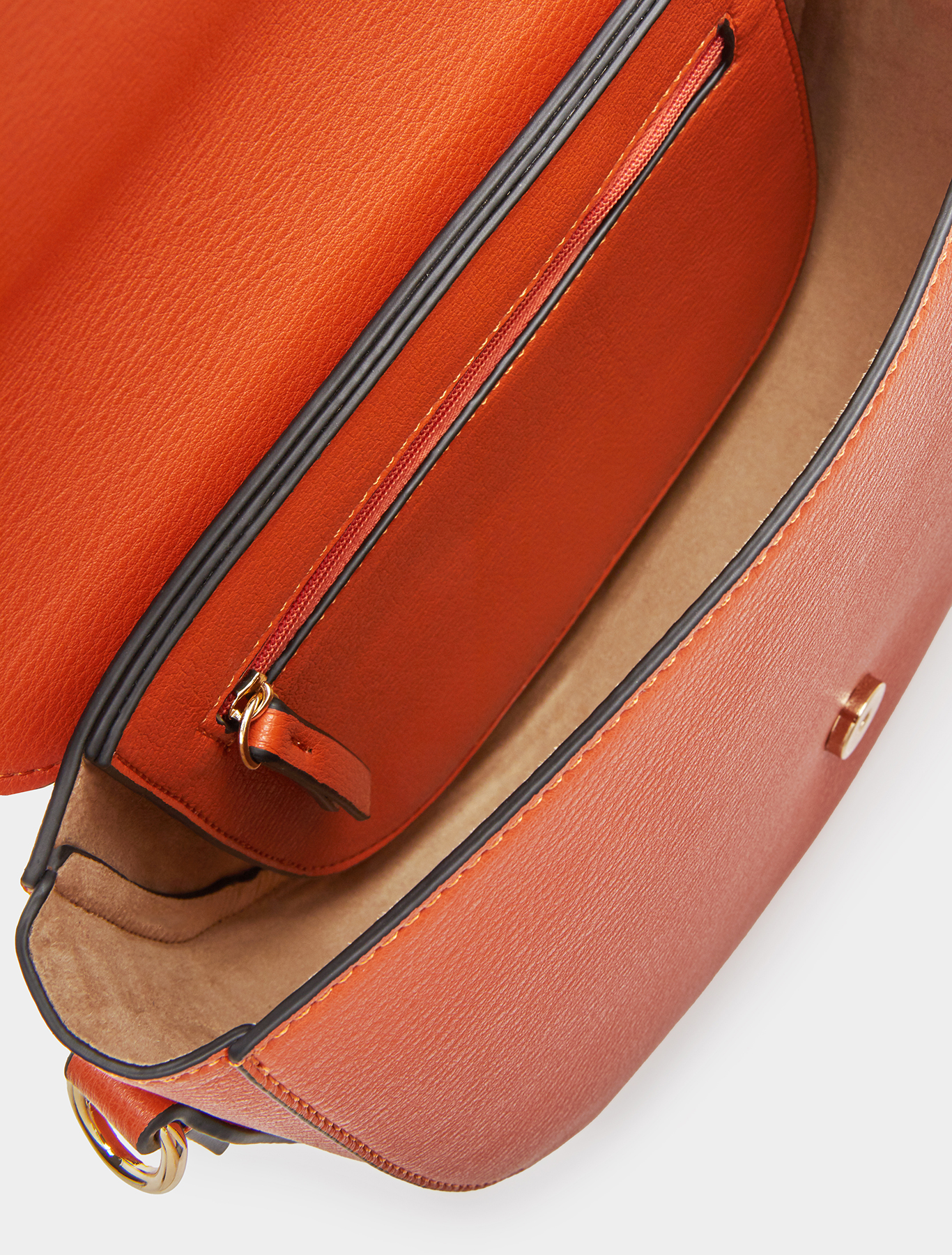 Saddle bag with stitching, orange | Pennyblack Saddle bag with stitching - orange - pennyblack