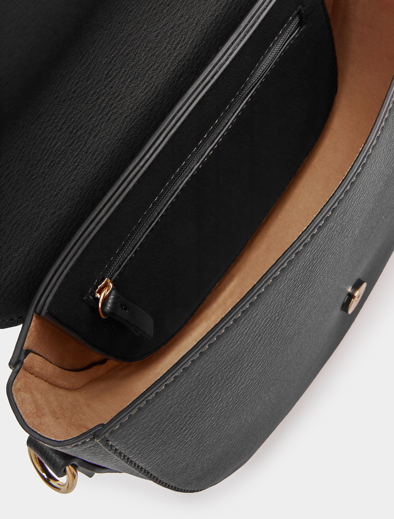 Saddle bag with stitching, black - Pennyblack Saddle bag with stitching - black - pennyblack