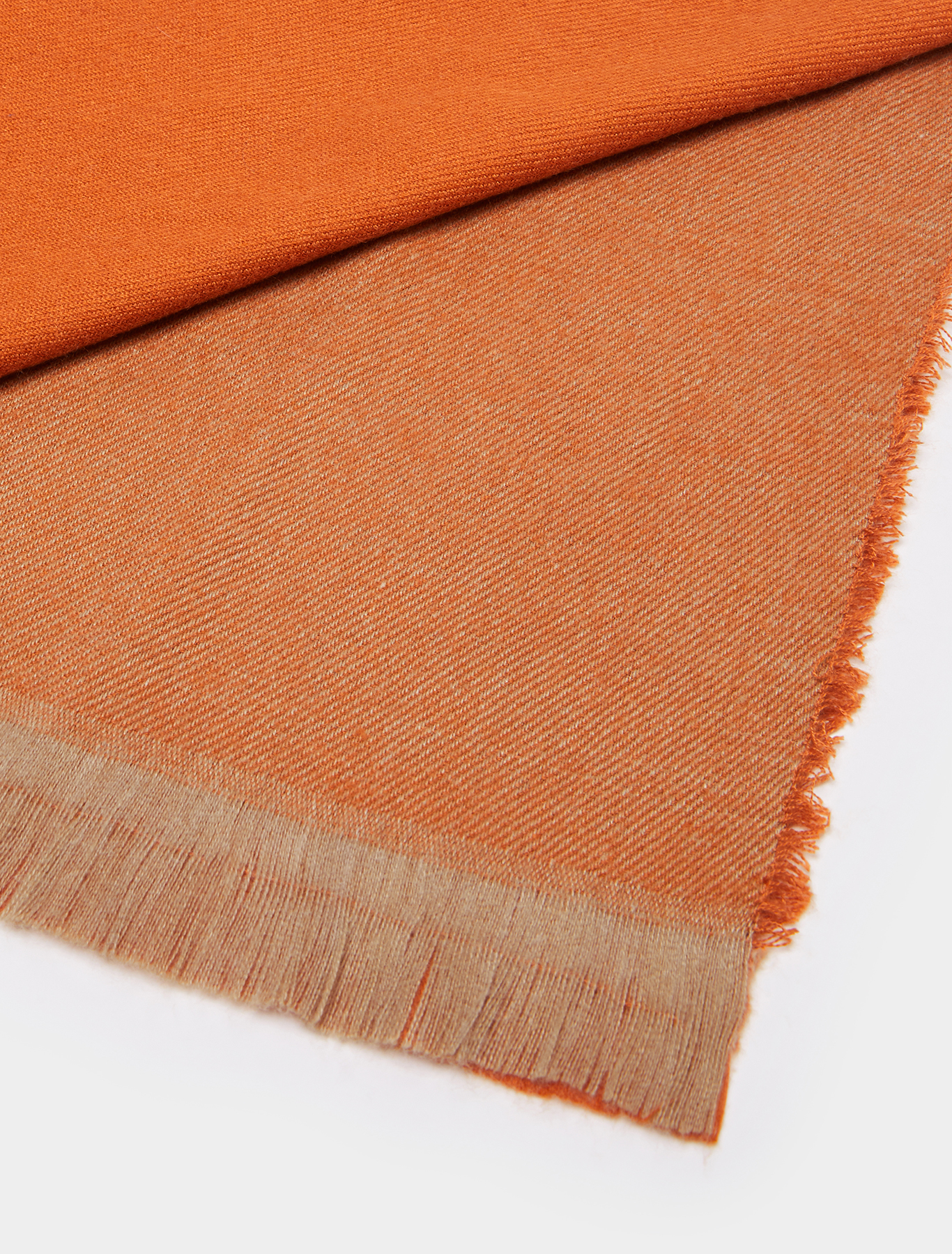 Colour-block stole, tangerine | Pennyblack Colour-block stole - tangerine - pennyblack
