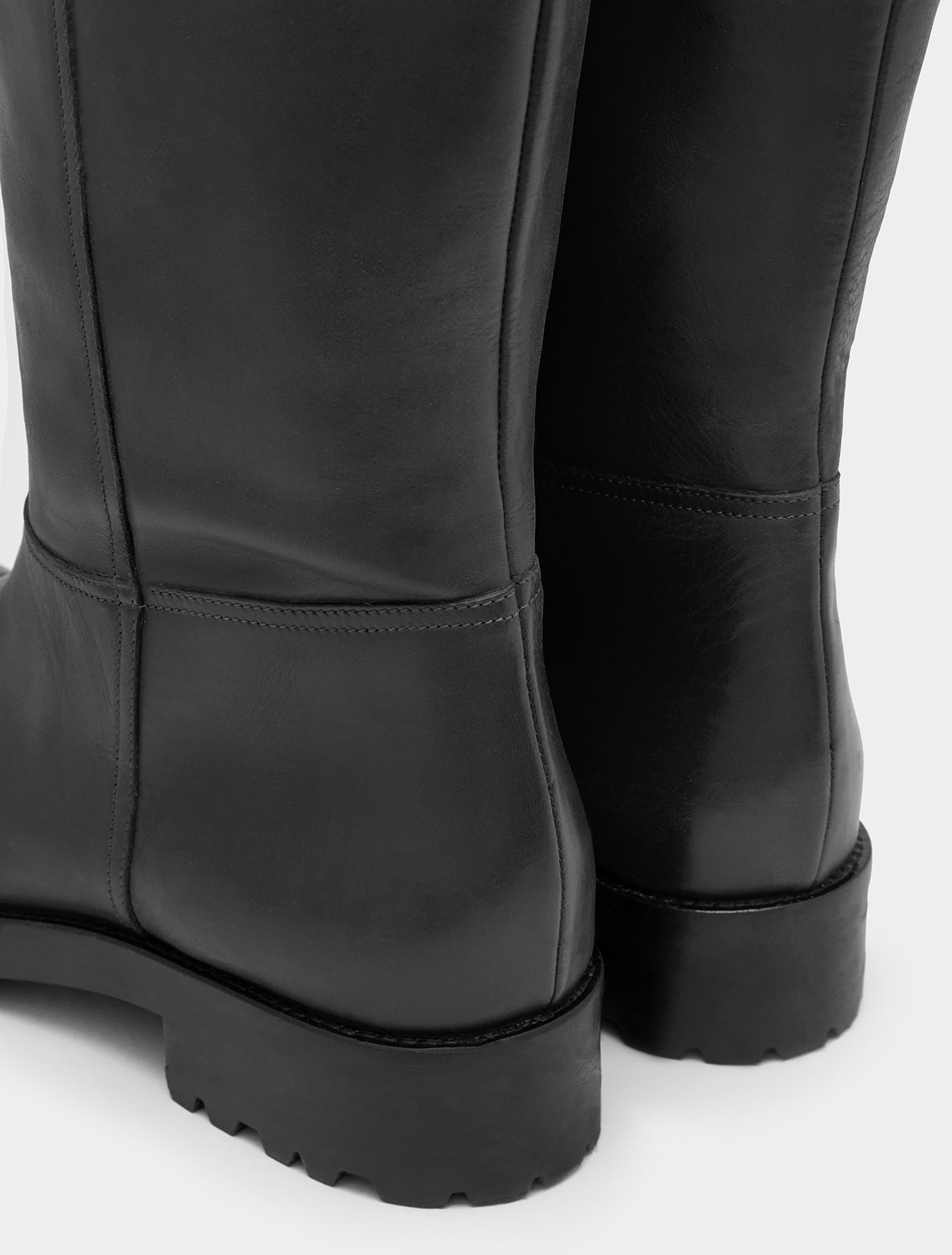 Stivali cavallerizza in pelle, nero | Pennyblack Stivali cavallerizza in pelle - nero - pennyblack