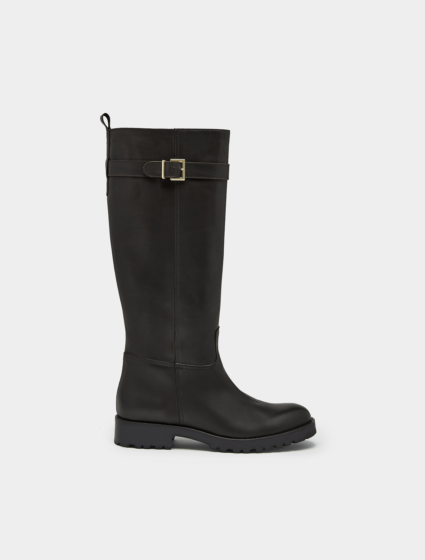 Stivali cavallerizza in pelle, nero | Pennyblack Stivali cavallerizza in pelle - nero - pennyblack