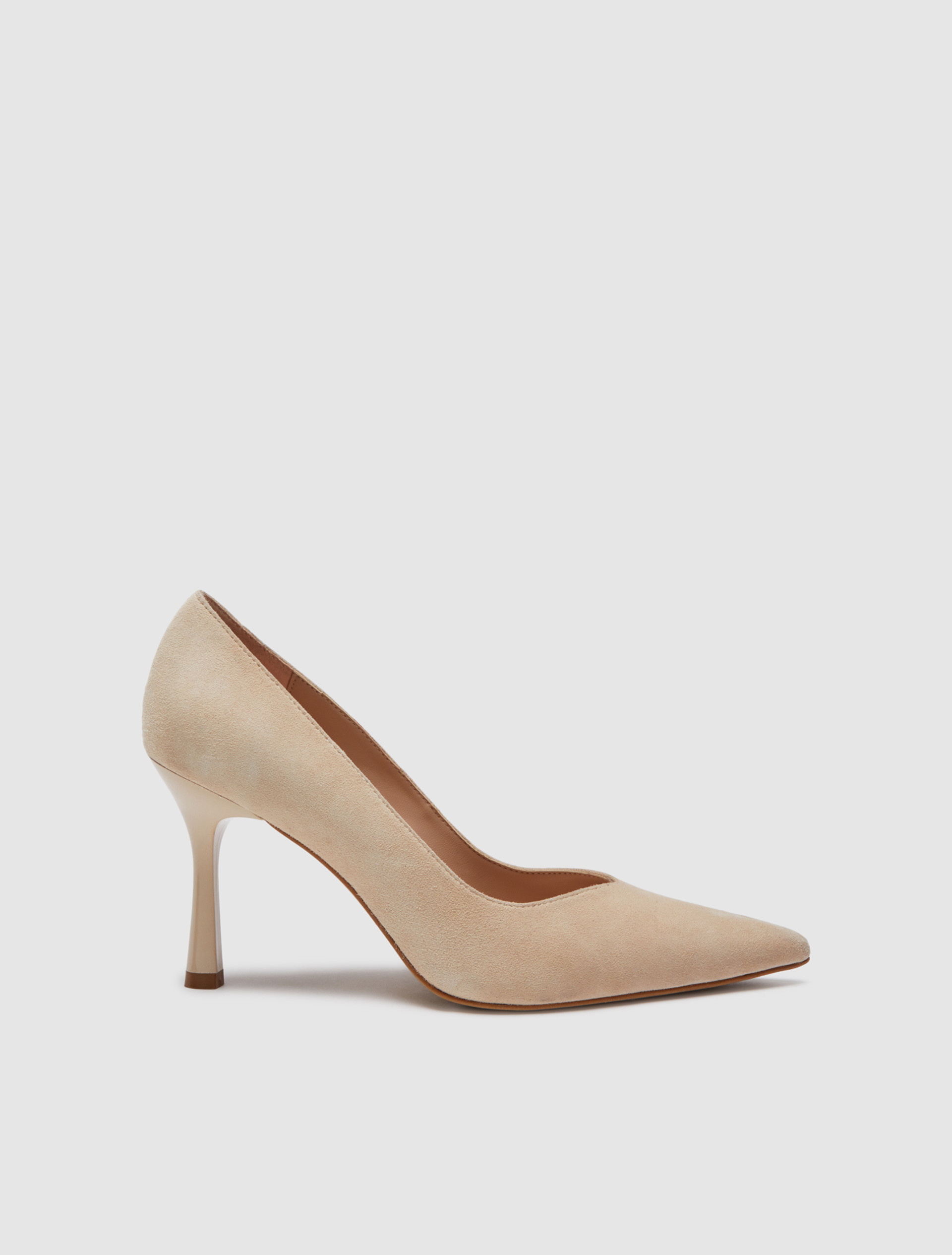 Suede court shoes - sand - pennyblack