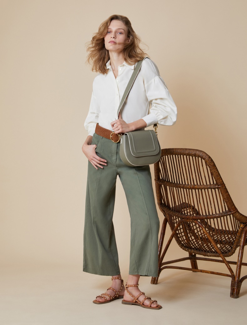 Taffeta shirt - IVORY - pennyblack