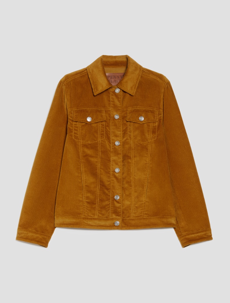 Corduroy jacket - MUSTARD - pennyblack