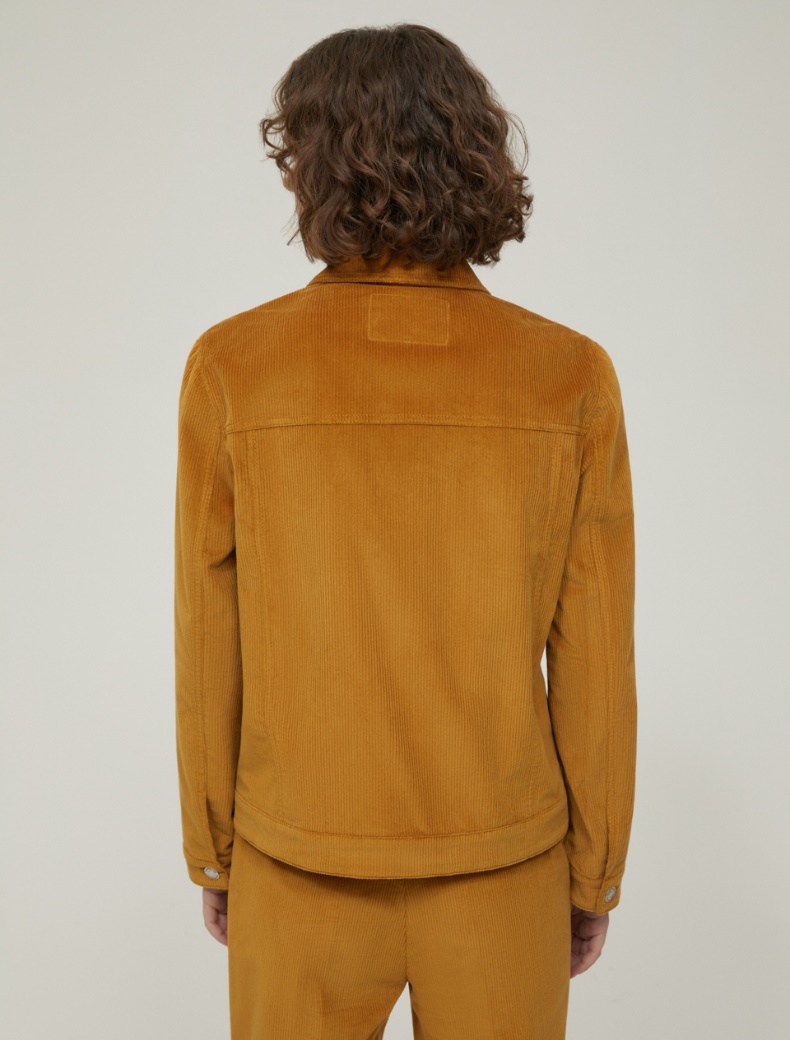 Corduroy jacket - MUSTARD - pennyblack
