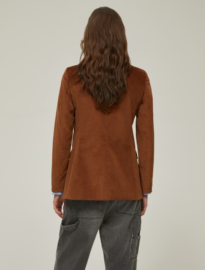 Corduroy blazer - TOBACCO - pennyblack