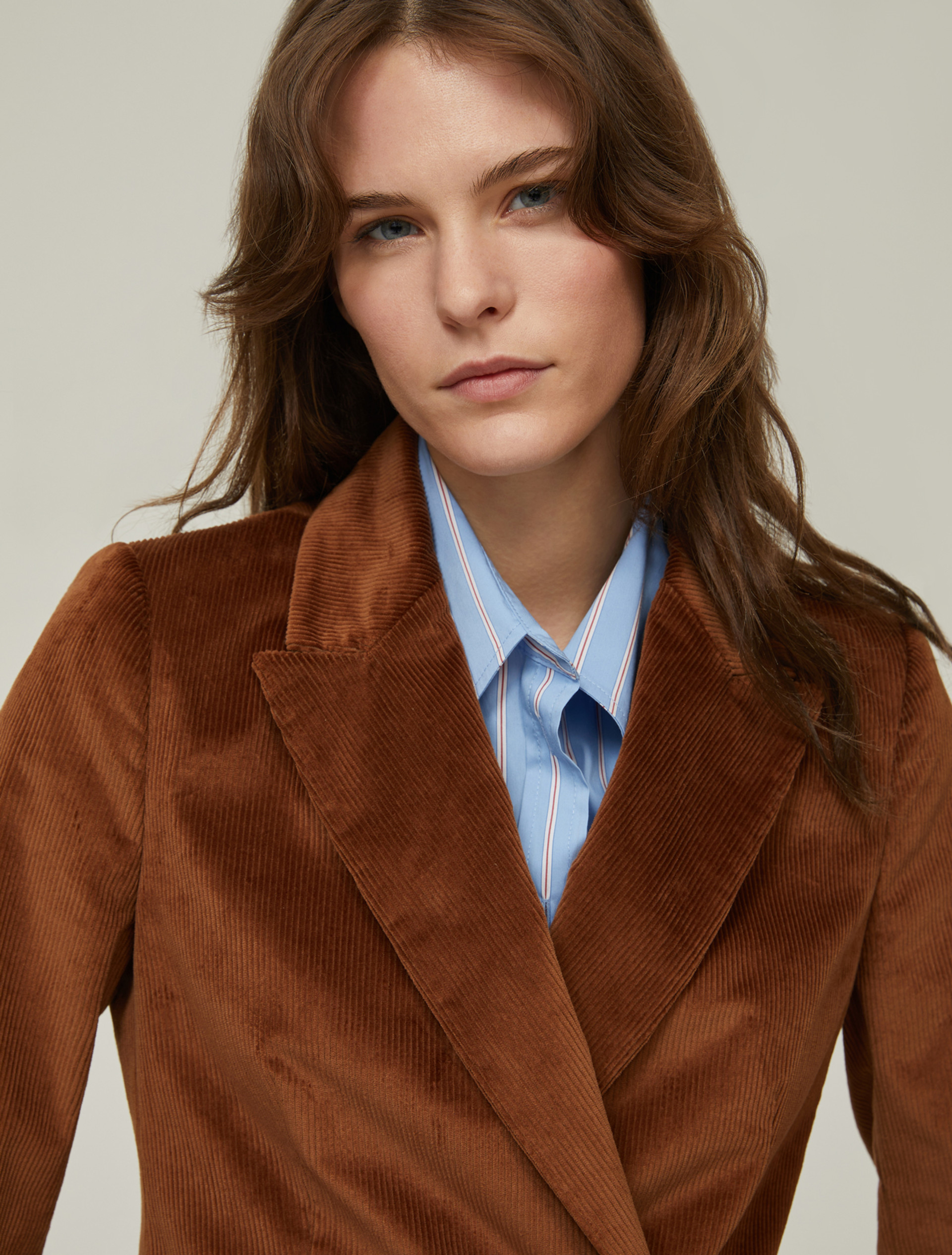 Corduroy blazer - TOBACCO - pennyblack