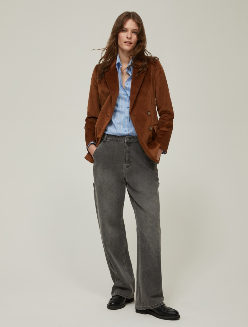 Corduroy blazer - TOBACCO - pennyblack