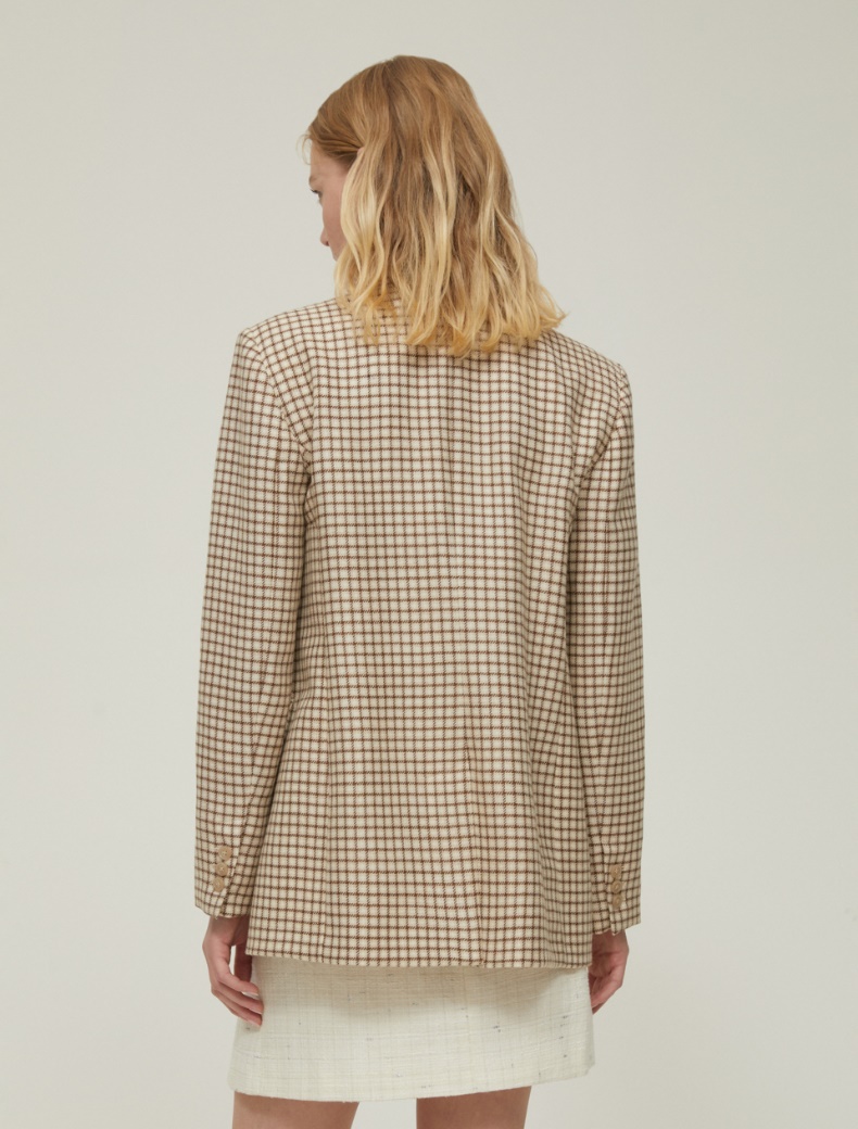 Pure wool blazer - BEIGE - pennyblack