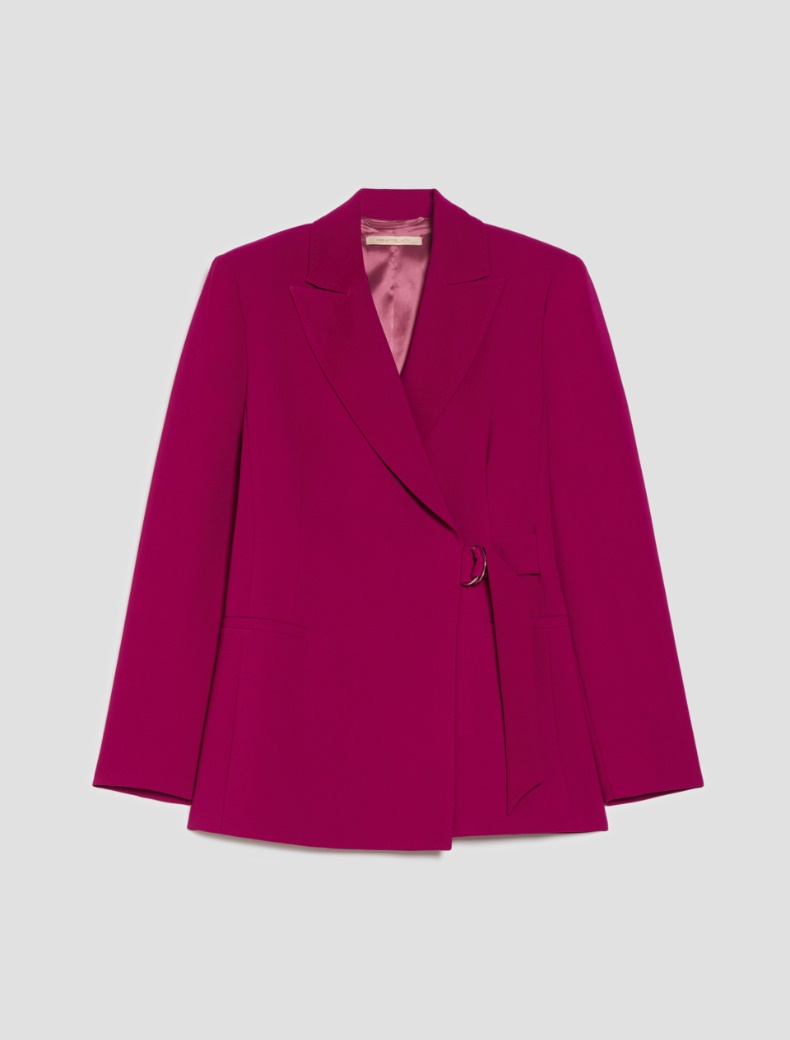 Cady wrap blazer - RASPBERRY - pennyblack