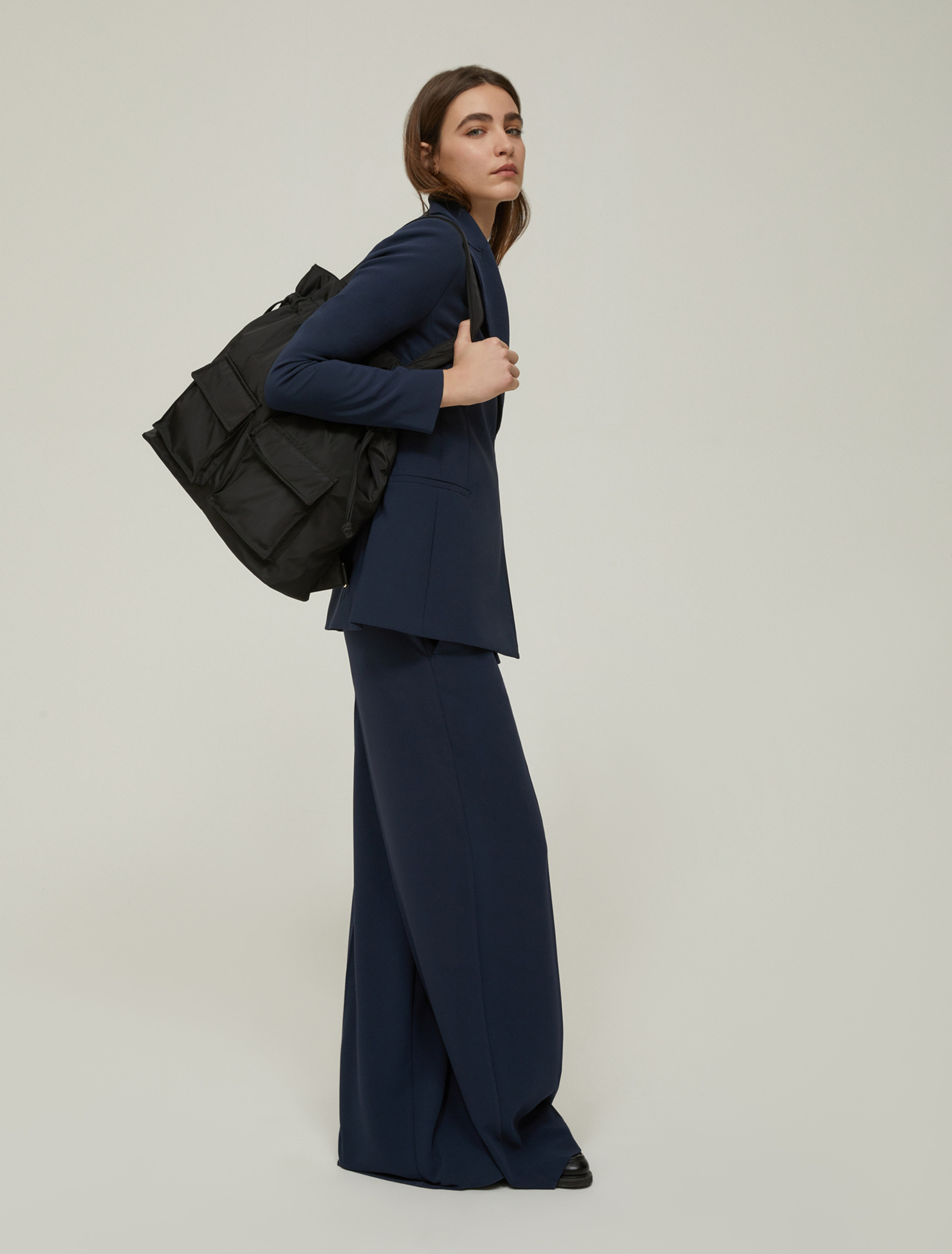 Blazer wrap line in cady - BLU - pennyblack