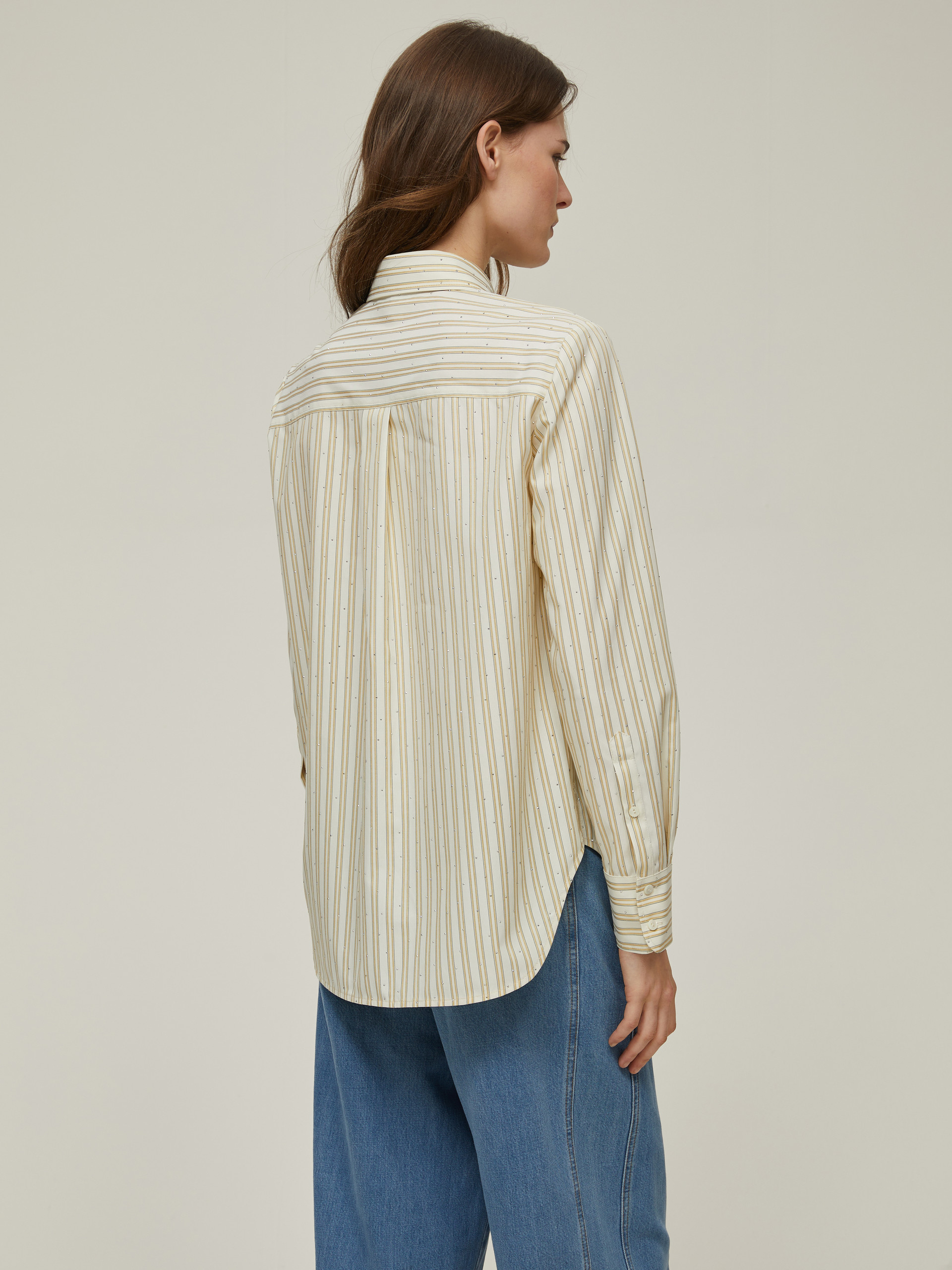 Prince of Wales check trousers - CAMOMILE - pennyblack