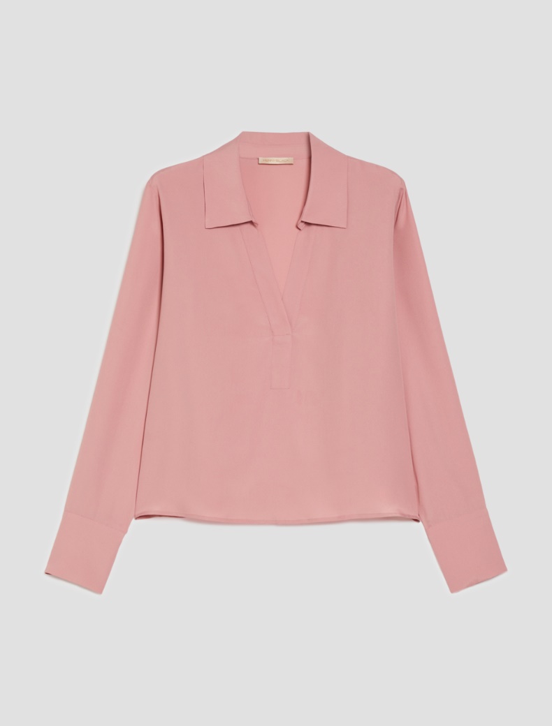 Crepe de chine blouse - QUARTZ - pennyblack