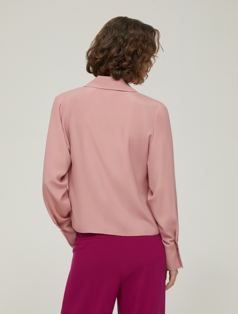 Crepe de chine blouse - QUARTZ - pennyblack