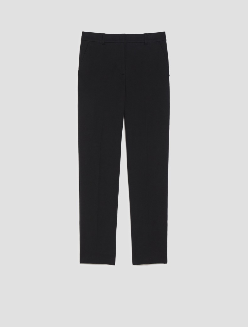 Slim-fit trousers - BLACK - pennyblack