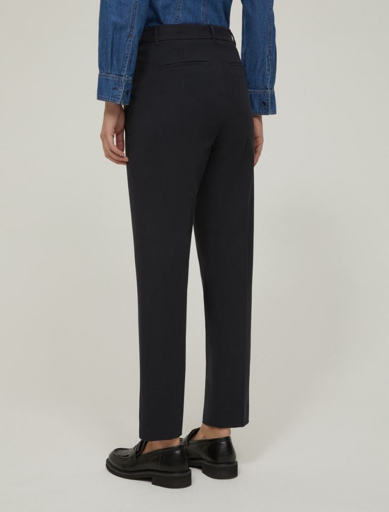 Slim-fit trousers - BLACK - pennyblack