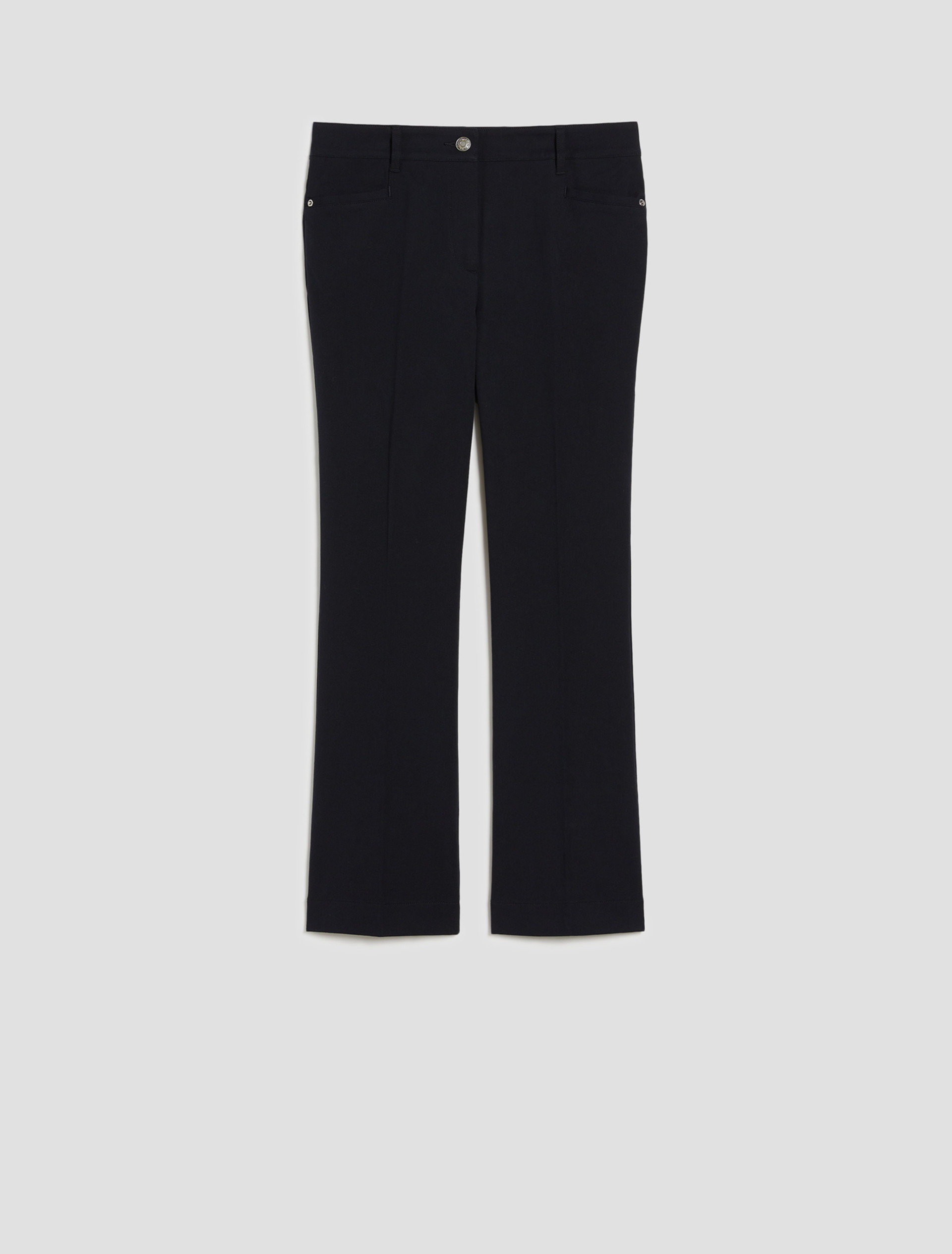 Pantaloni mini-flare fit - BLU - pennyblack