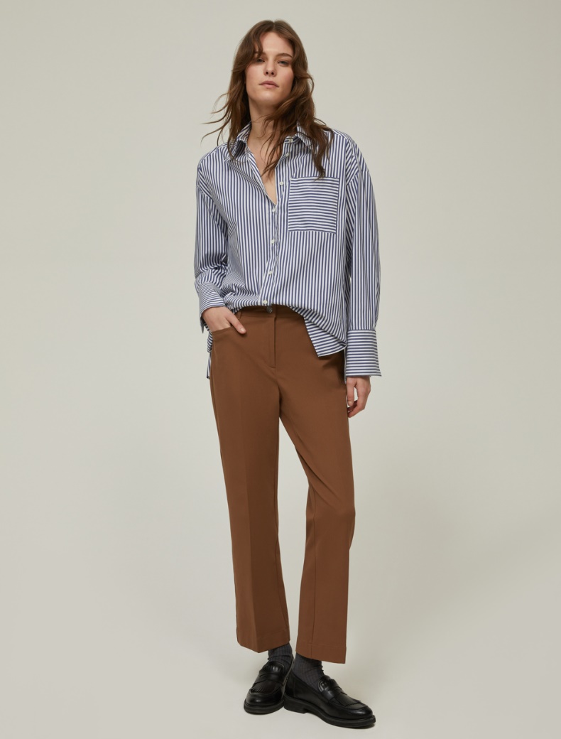 Mini-flared trousers - MUD - pennyblack