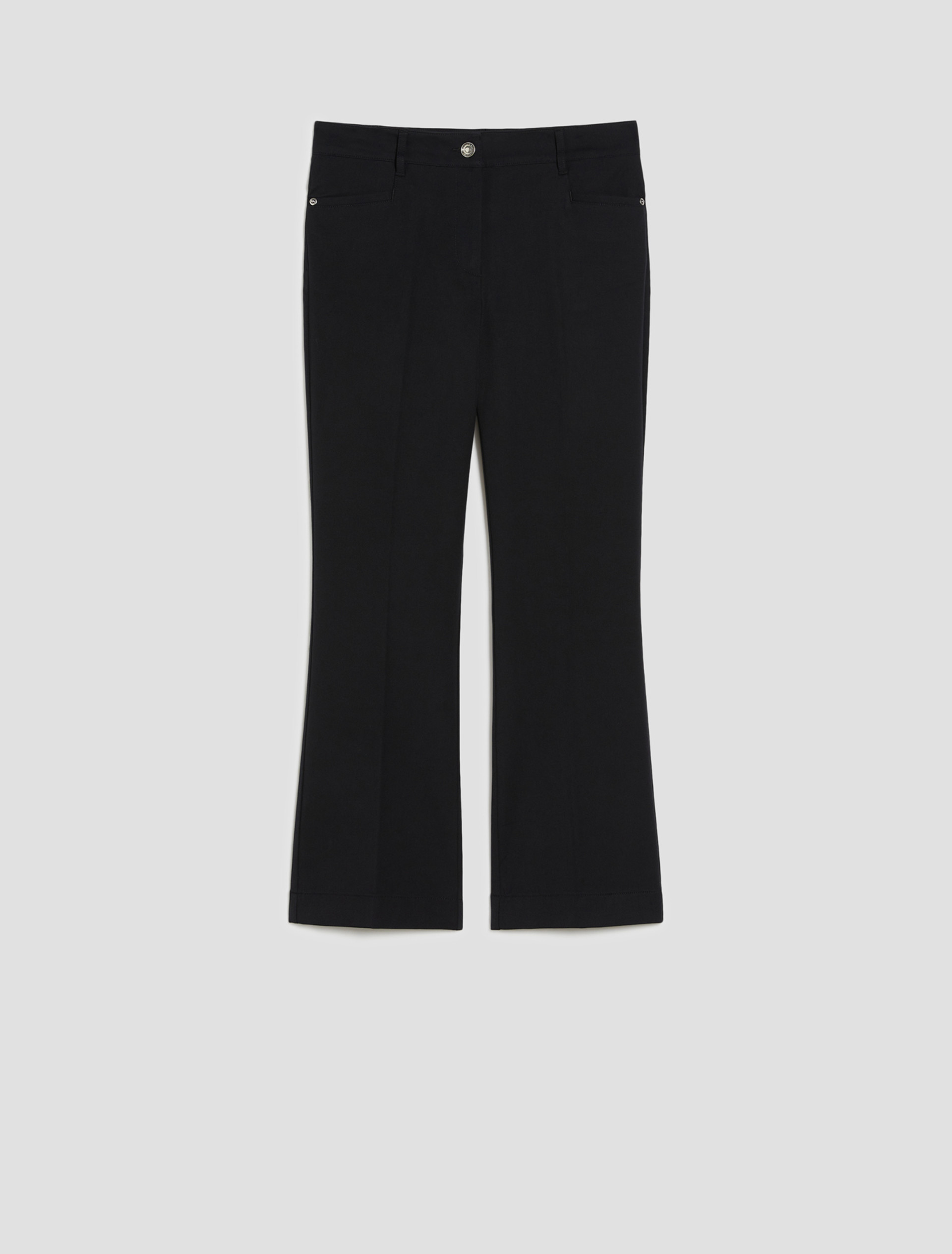 Pantaloni mini-flare fit - NERO - pennyblack