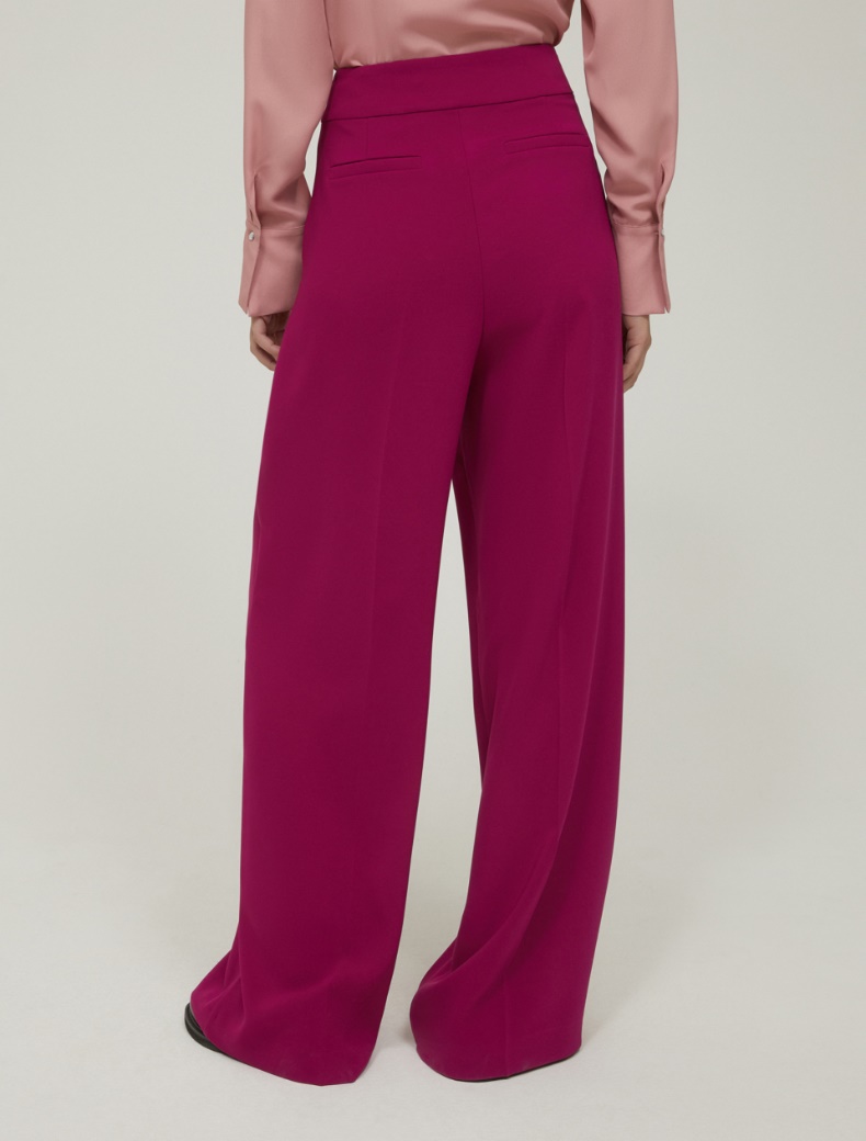 Wide cady trousers - RASPBERRY - pennyblack