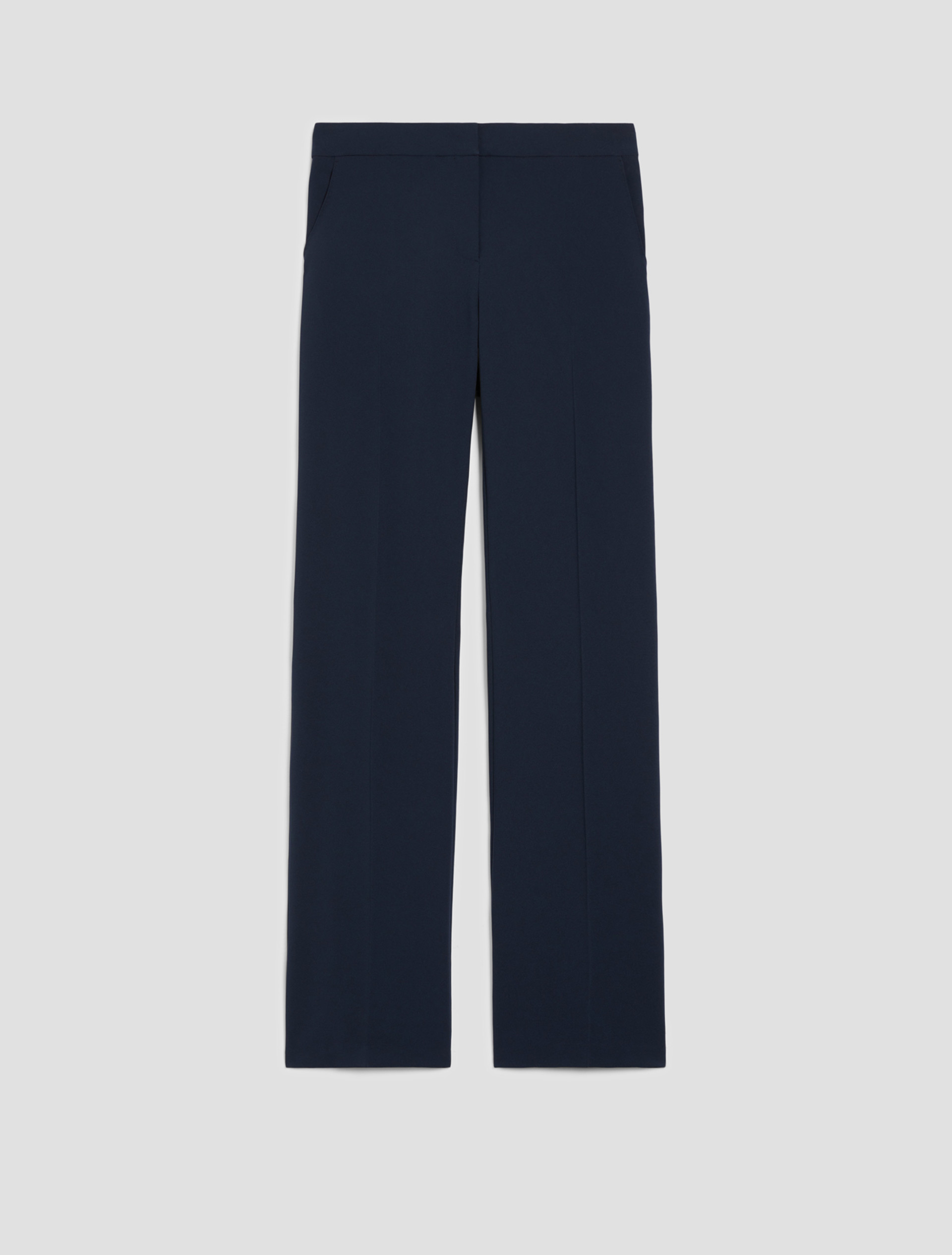 Pantaloni flare fit in cady - BLU - pennyblack