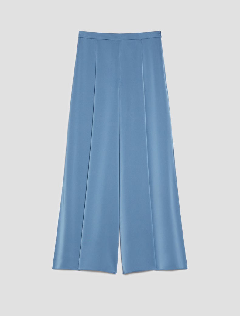 Satin culottes - LIGHT BLUE - pennyblack