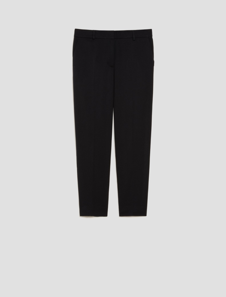 Slim-fit trousers - NAVY - pennyblack