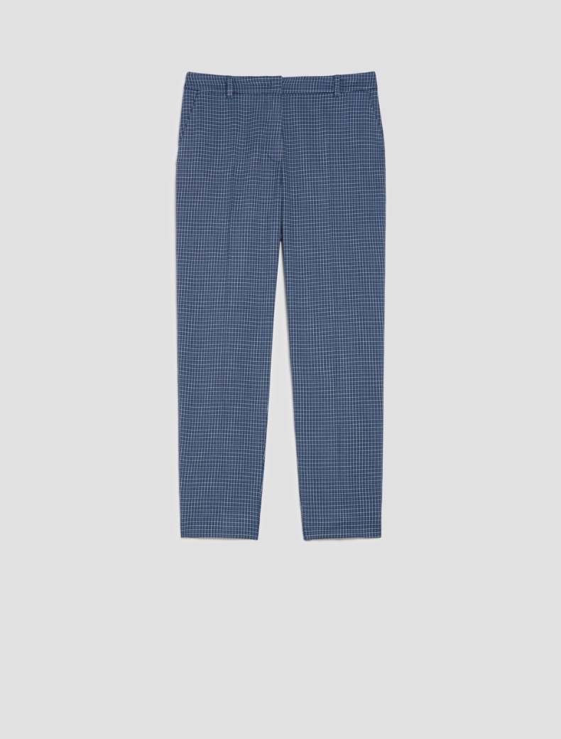 Slim-fit trousers - BLUE AZURE - pennyblack