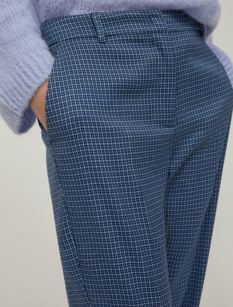 Slim-fit trousers - BLUE AZURE - pennyblack