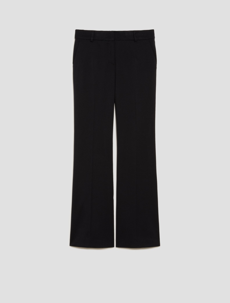 Fit-and-flare trousers - NAVY - pennyblack