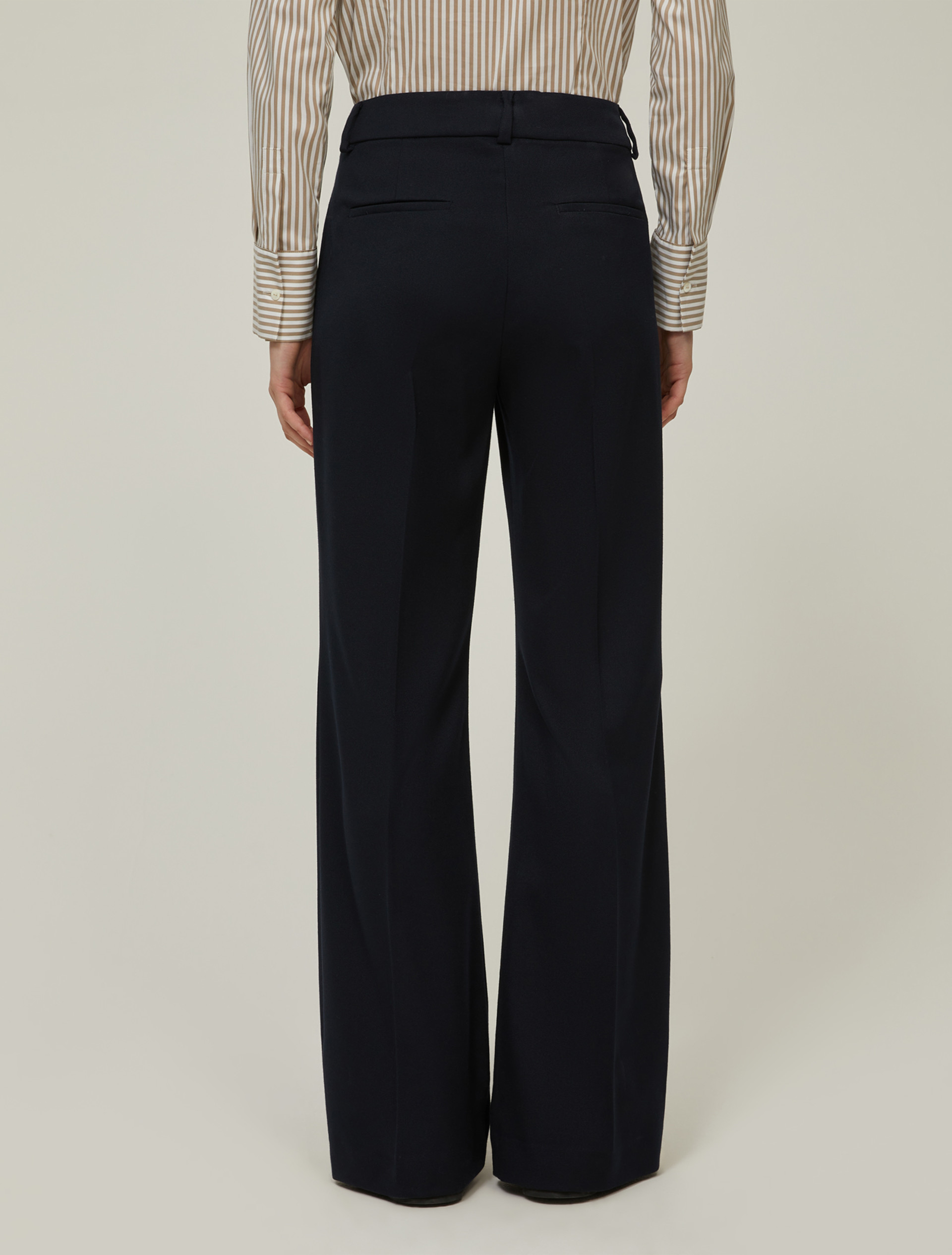 Pantaloni flare fit - BLU - pennyblack