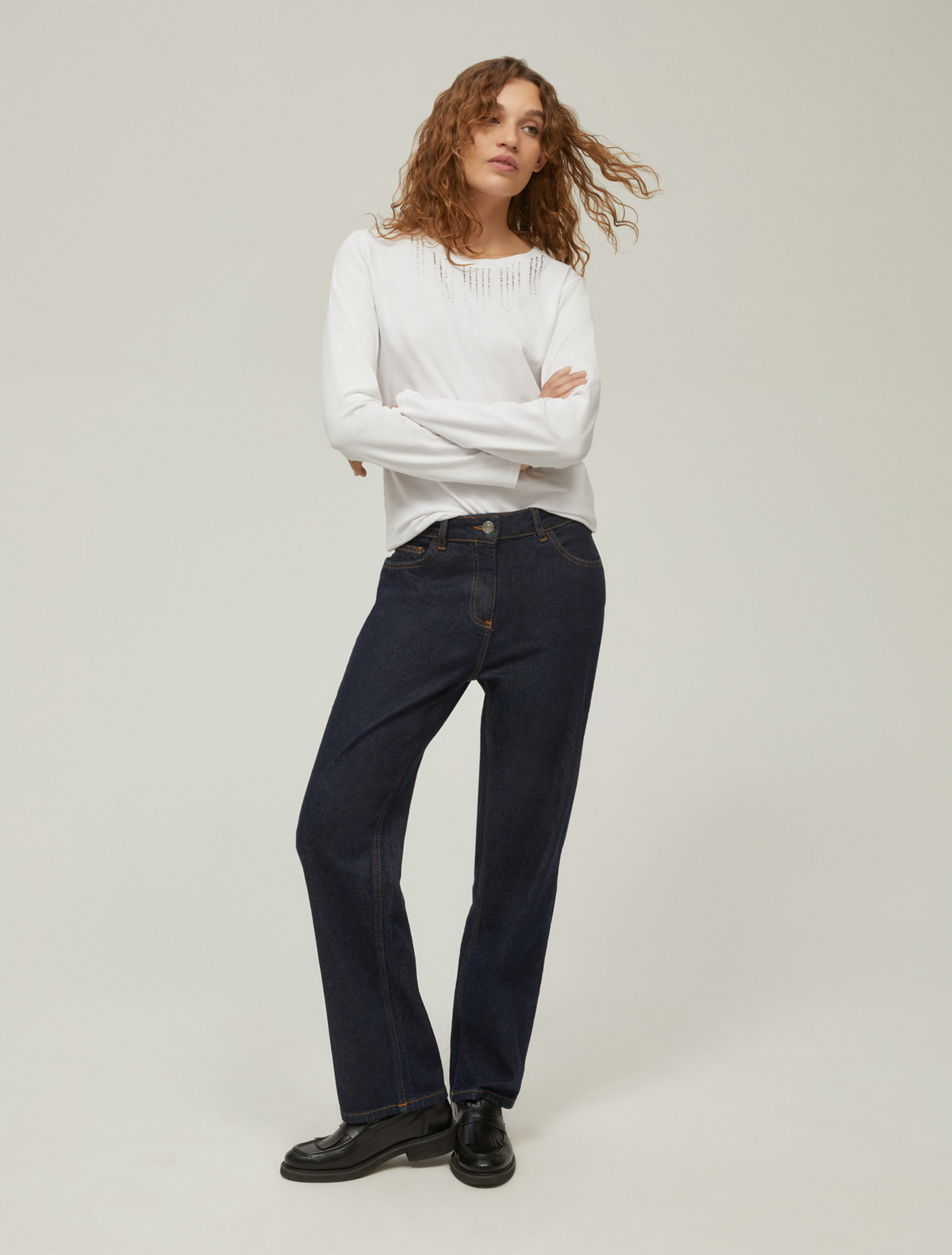 Regular-fit jeans - MIDNIGHTBLUE - pennyblack