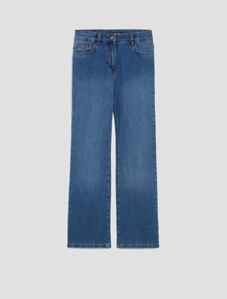 Mini-flared jeans - NAVY - pennyblack