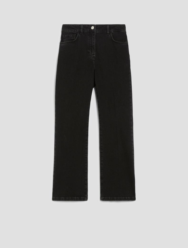 Mini-flared jeans - BLACK - pennyblack