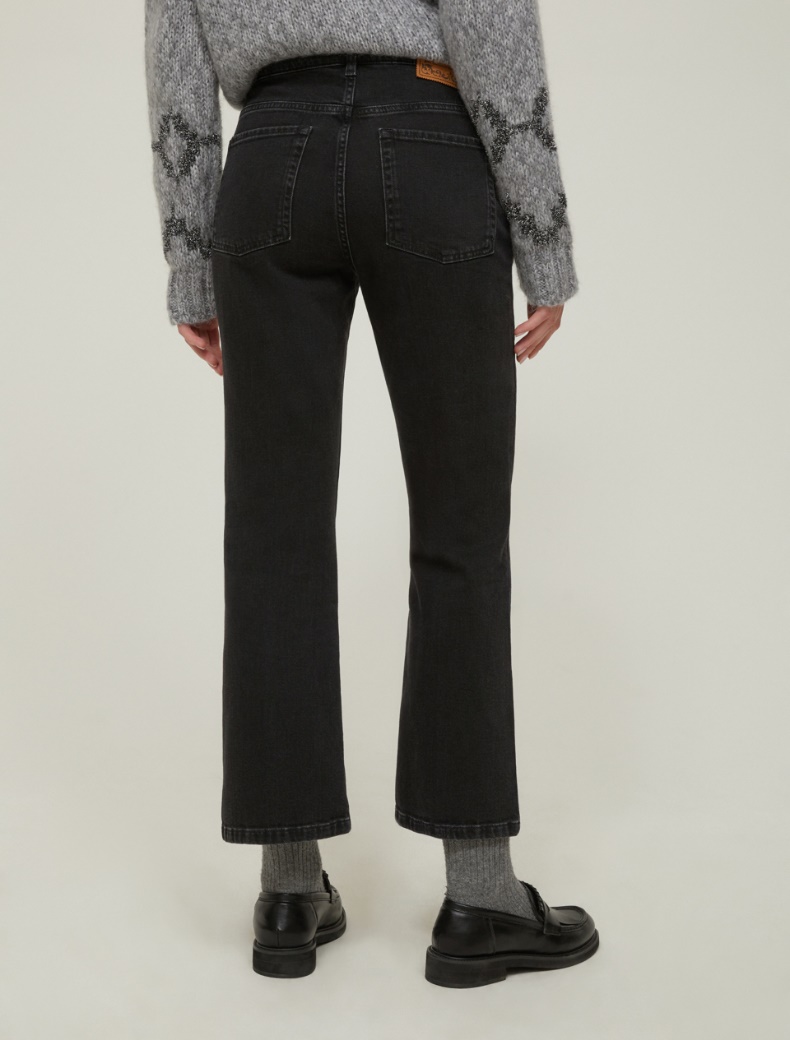 Mini-flared jeans - BLACK - pennyblack