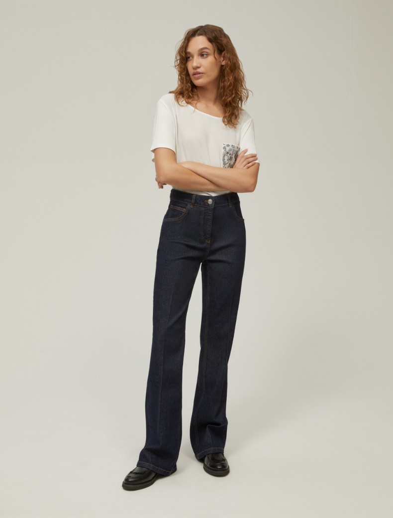 Bootcut jeans - MIDNIGHTBLUE - pennyblack