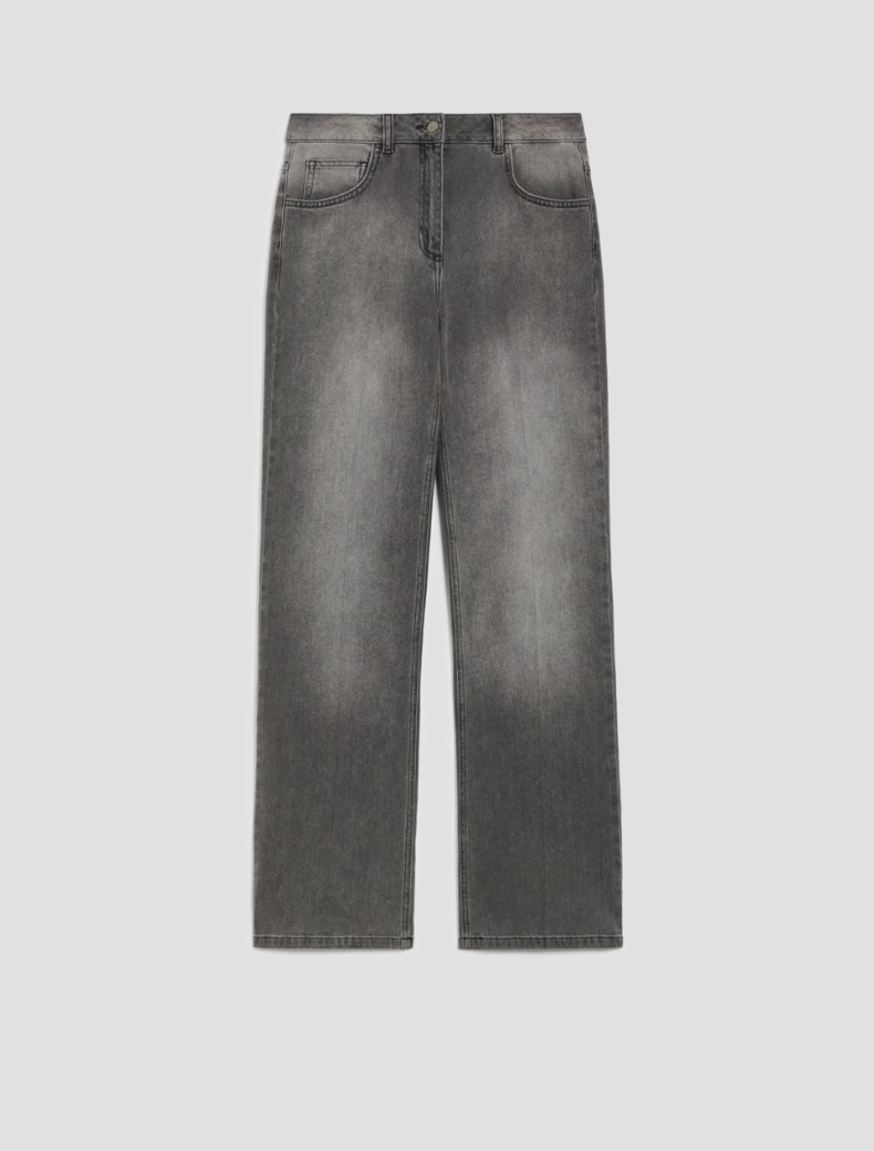 Bootcut jeans - GREY - pennyblack