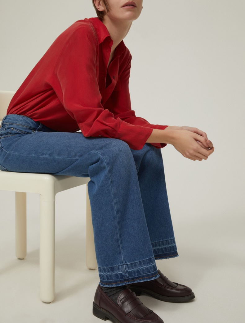 Straight-fit jeans - NAVY - pennyblack