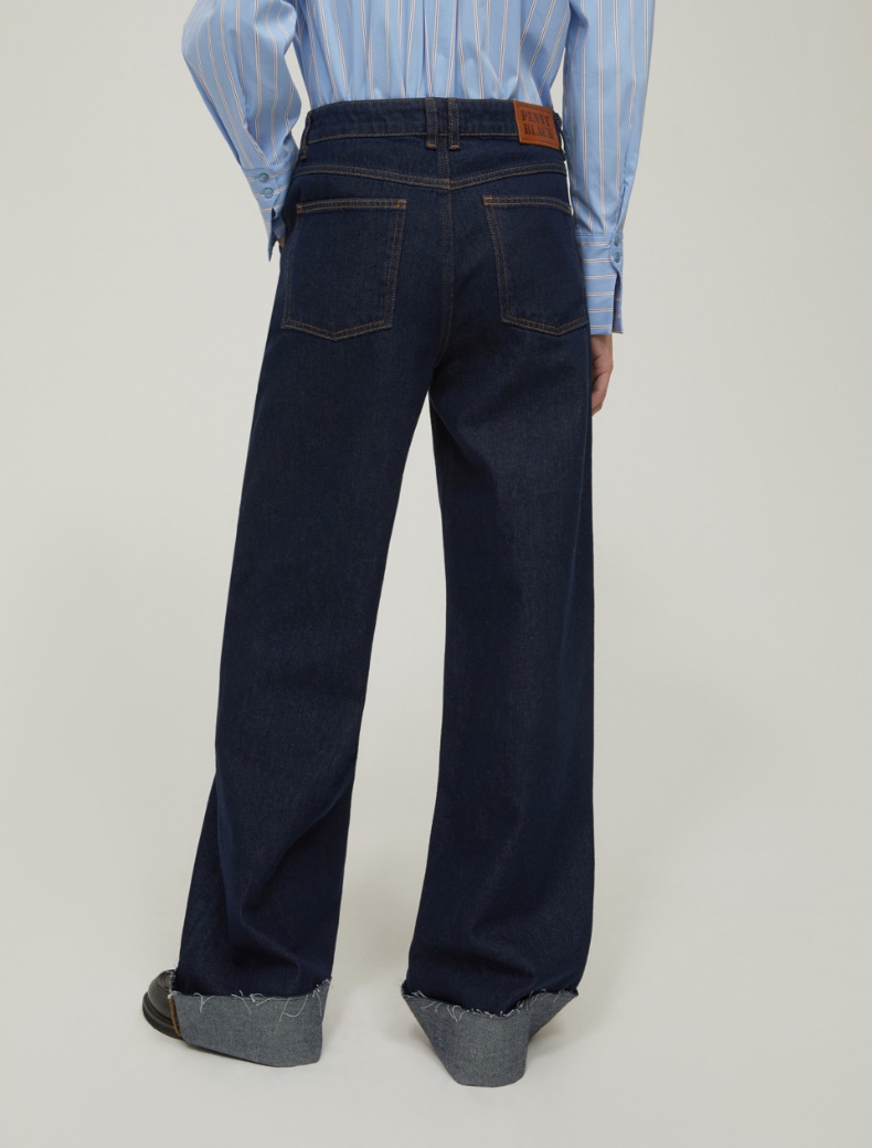 Puddle jeans - MIDNIGHTBLUE - pennyblack